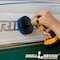 Drillbrush Marine - 5 Inch Diameter Boat Brush - Spin Brush - Yacht - Kayak 5in-S-B-QC-DB - alternate 4